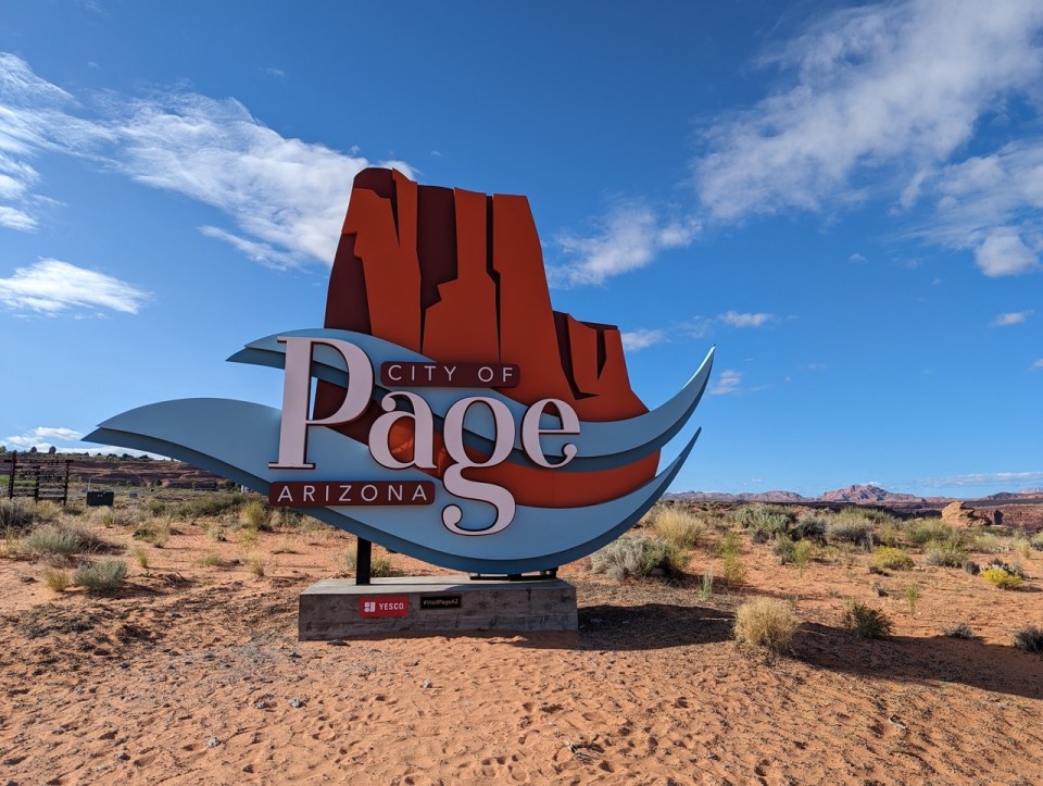 visiter Page en Arizona 