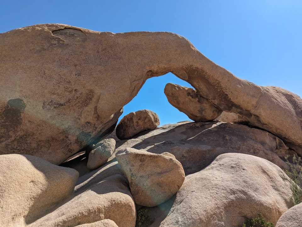 Arch Rock Trail à Joshua Tree National Park 