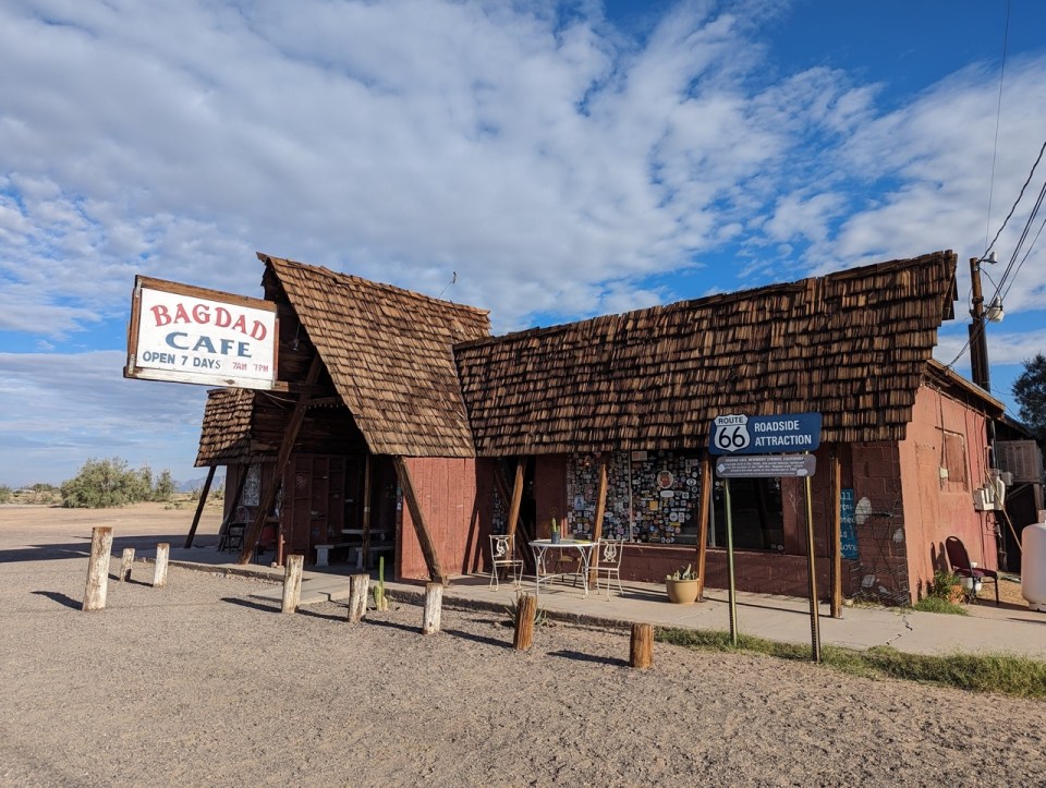 Bagdad Café sur la route 66