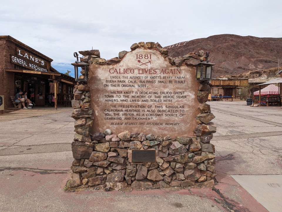 Calico Ghost Town 