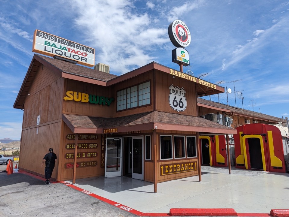 Mc Donald’s Barstow Station sur la route 66