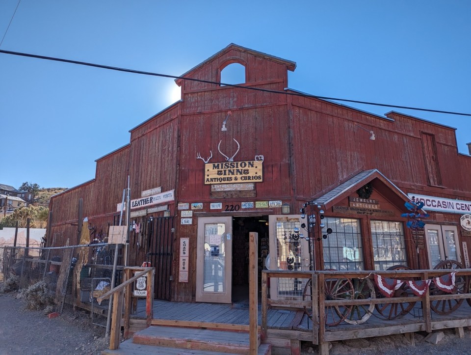 Oatman sur la route 66