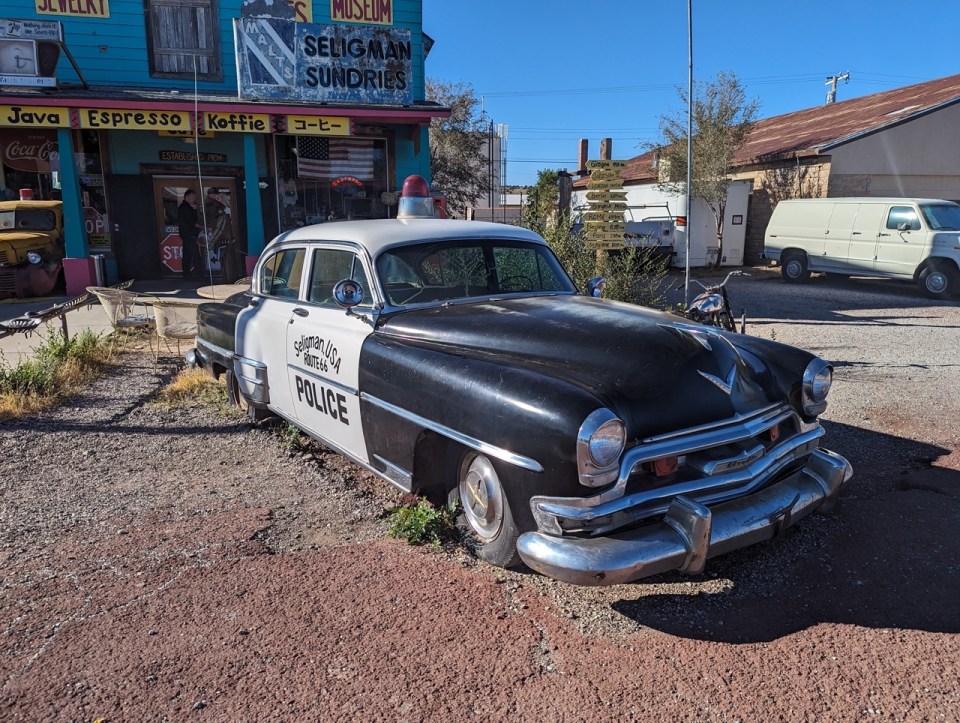 Seligman sur la route 66