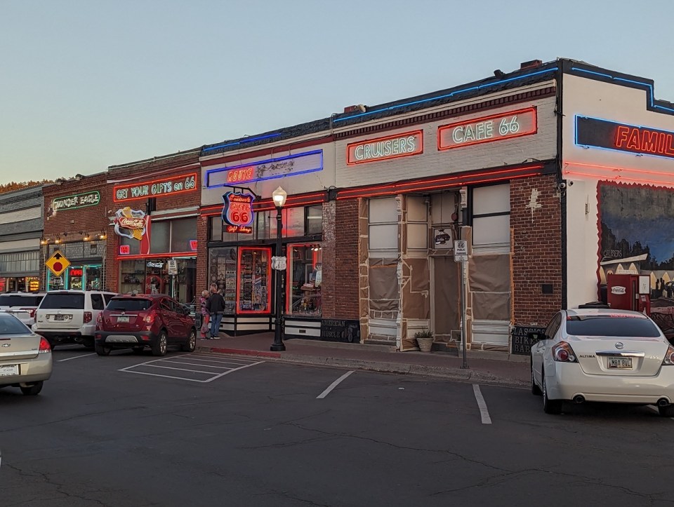 Williams sur la route 66