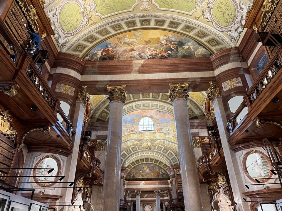 Visiter Vienne et la Bibliothèque nationale Autrichienne