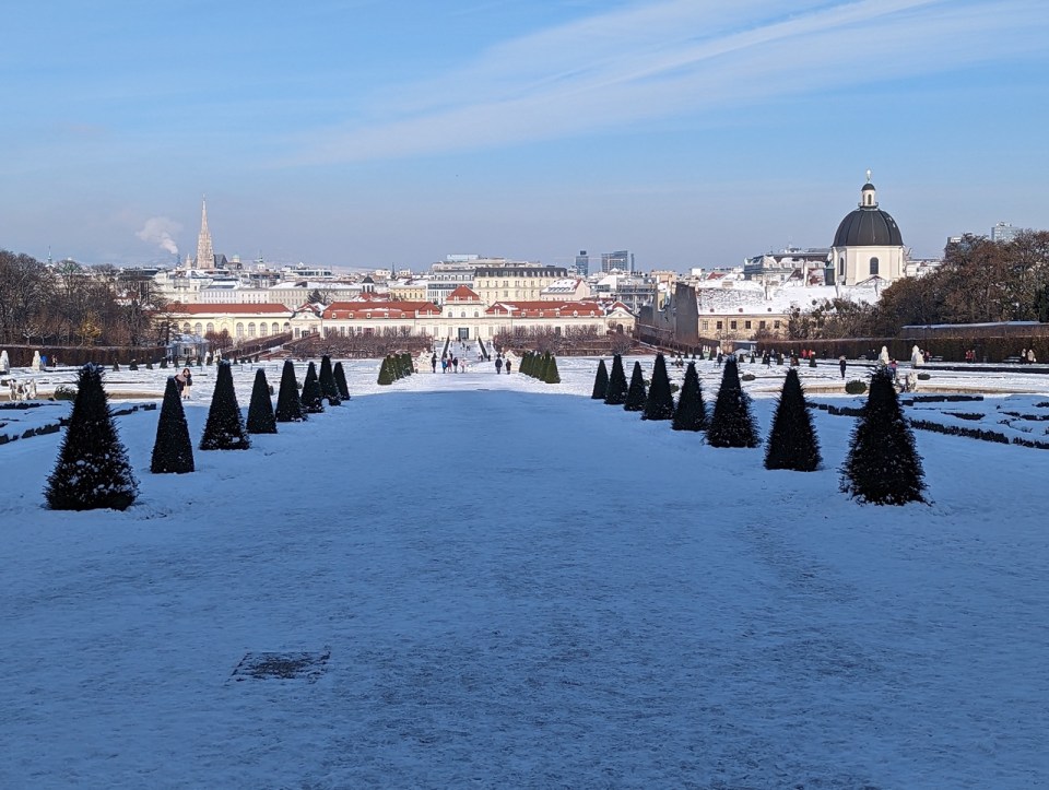 palais du Belvédère à Vienne 