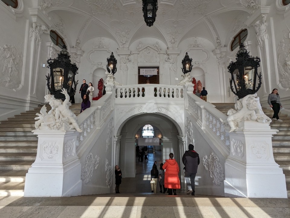 palais du Belvédère à Vienne 