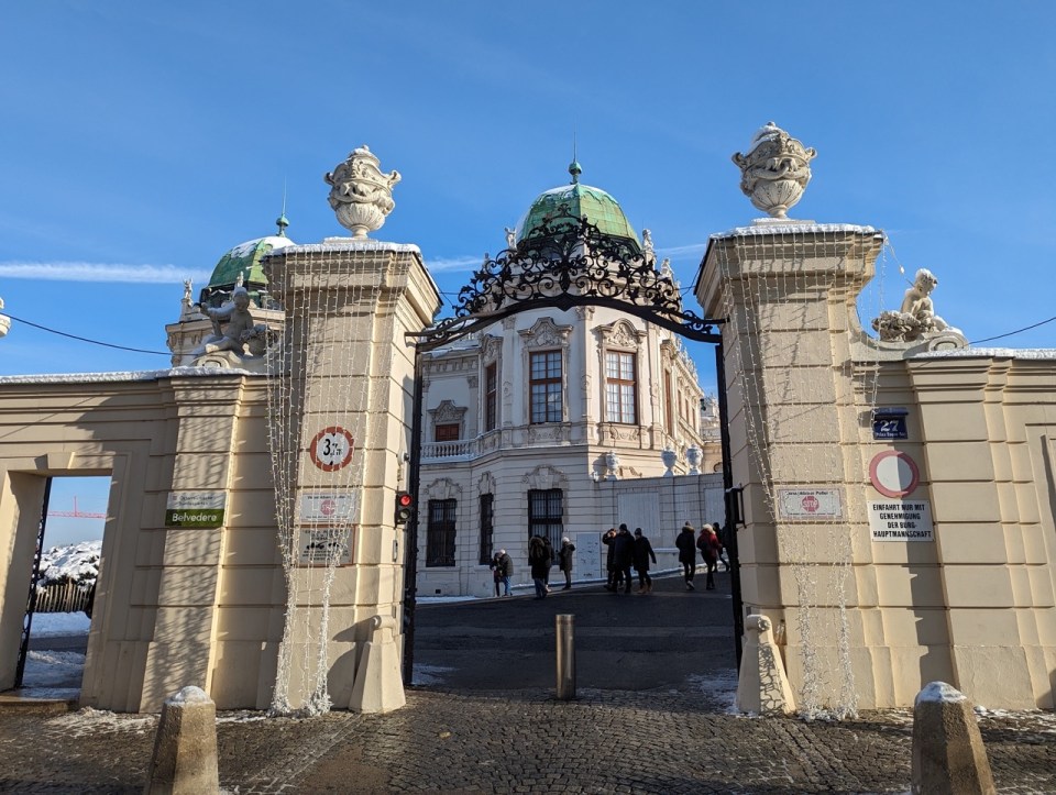 palais du Belvédère à Vienne 