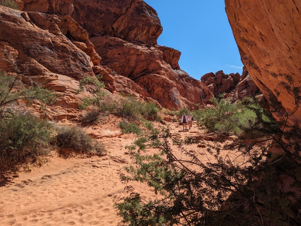 Mouse's Tank Trail dans la Valley of Fire
