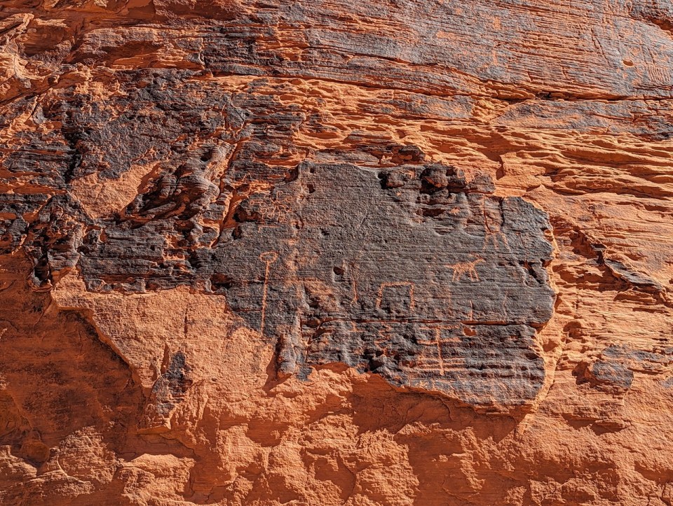 Mouse's Tank Trail dans la Valley of Fire
