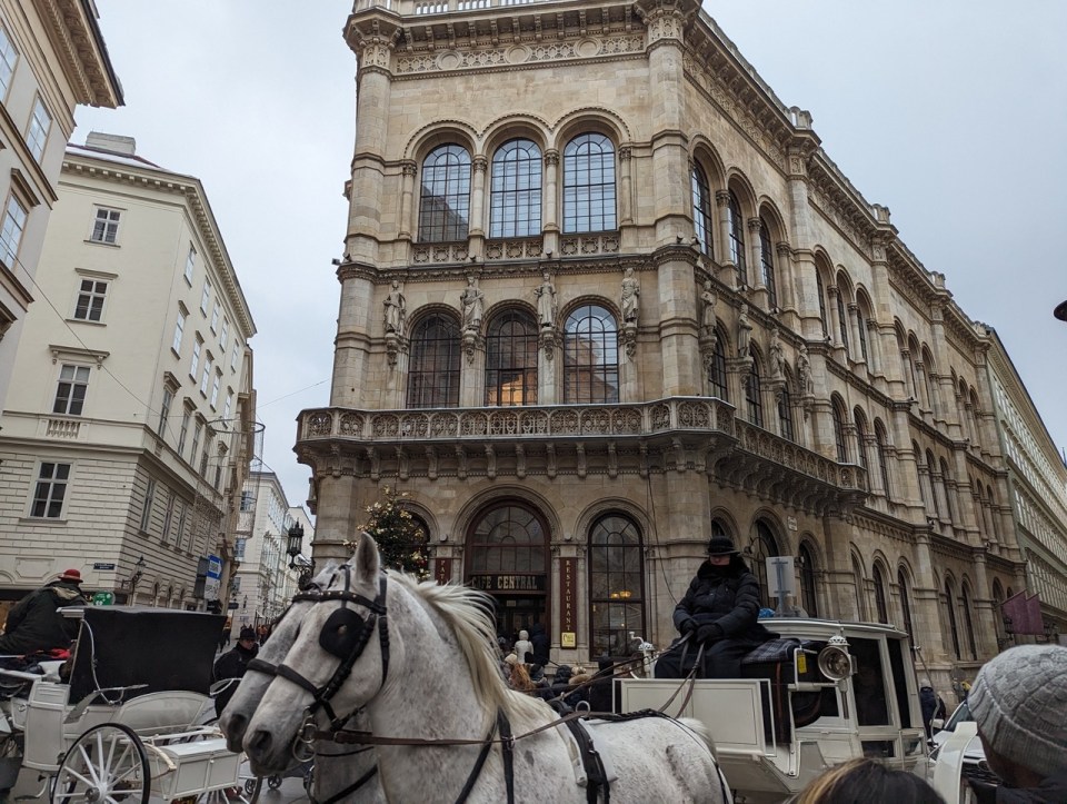 Café central à Vienne