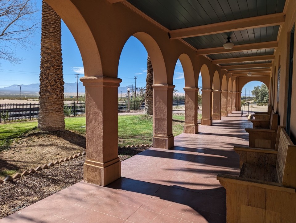 Kelso Depot à Mojave National Preserve 