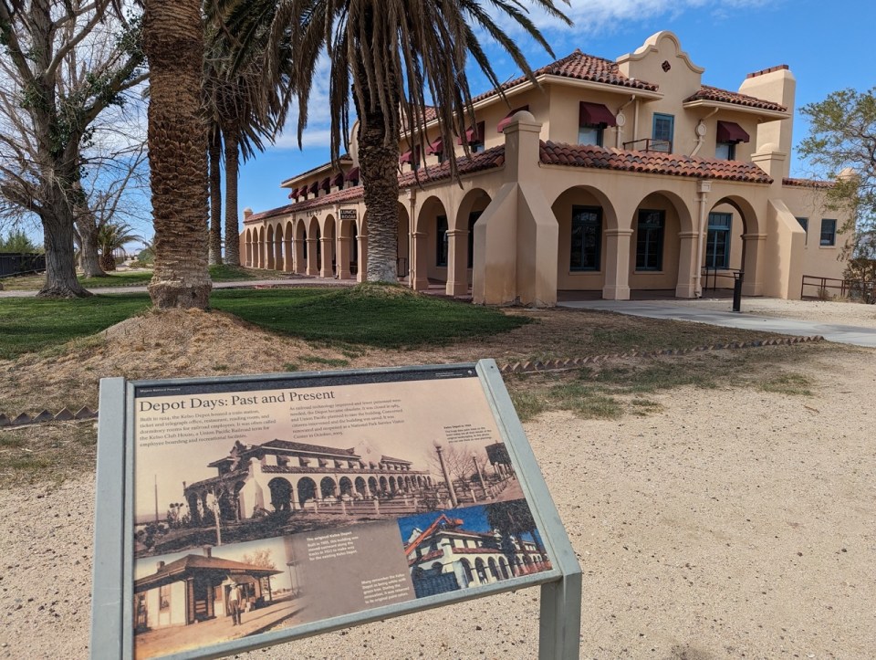 Kelso Depot à Mojave National Preserve 