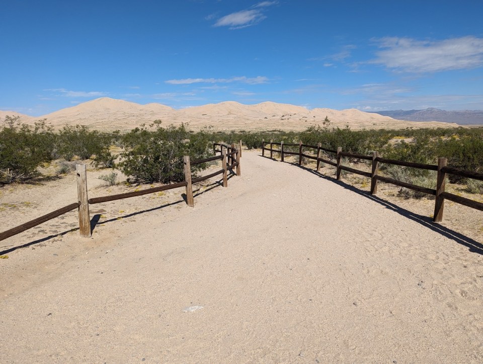 Kelso Dunes à Mojave National Preserve 