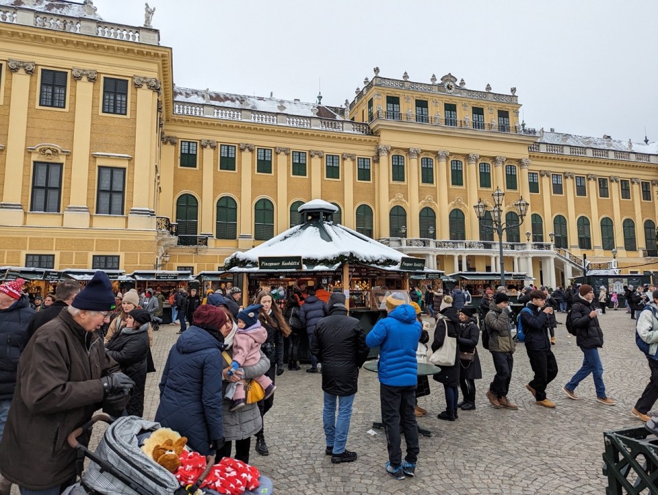 Marché de Noël du château de Schönbrunn 