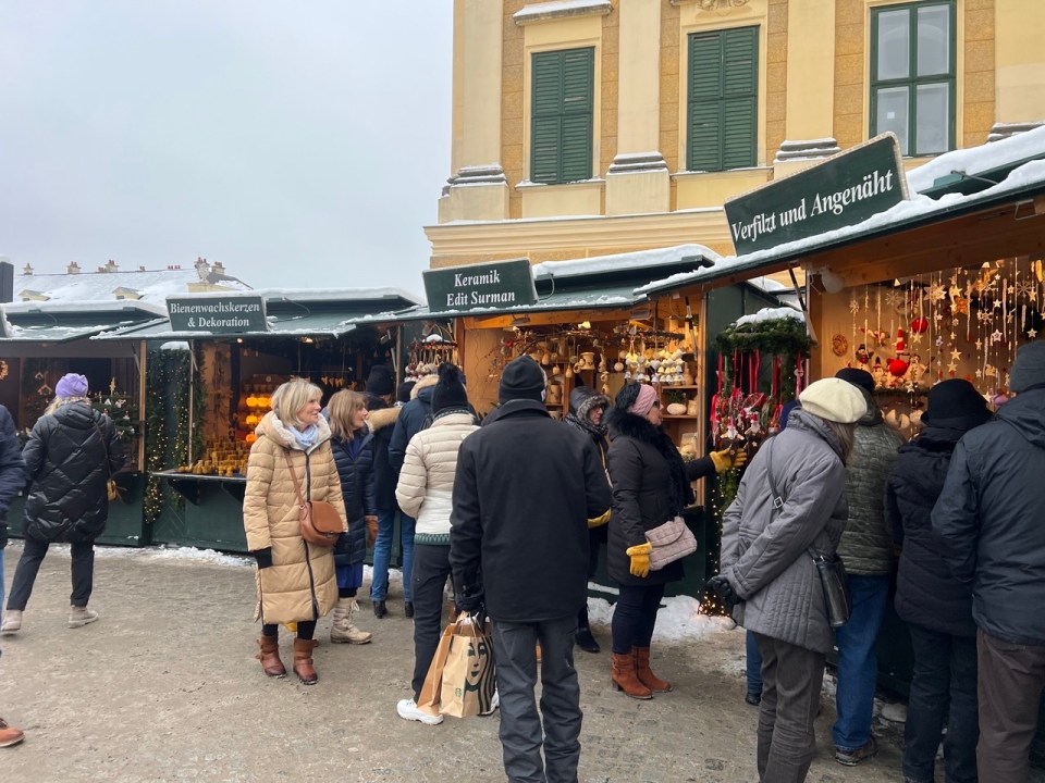 Marché de Noël du château de Schönbrunn 