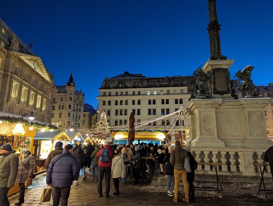 marché de Noël d'Am Hof à Vienne, Autriche