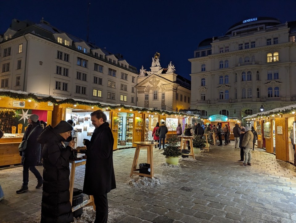 marché de Noël d'Am Hof à Vienne, Autriche