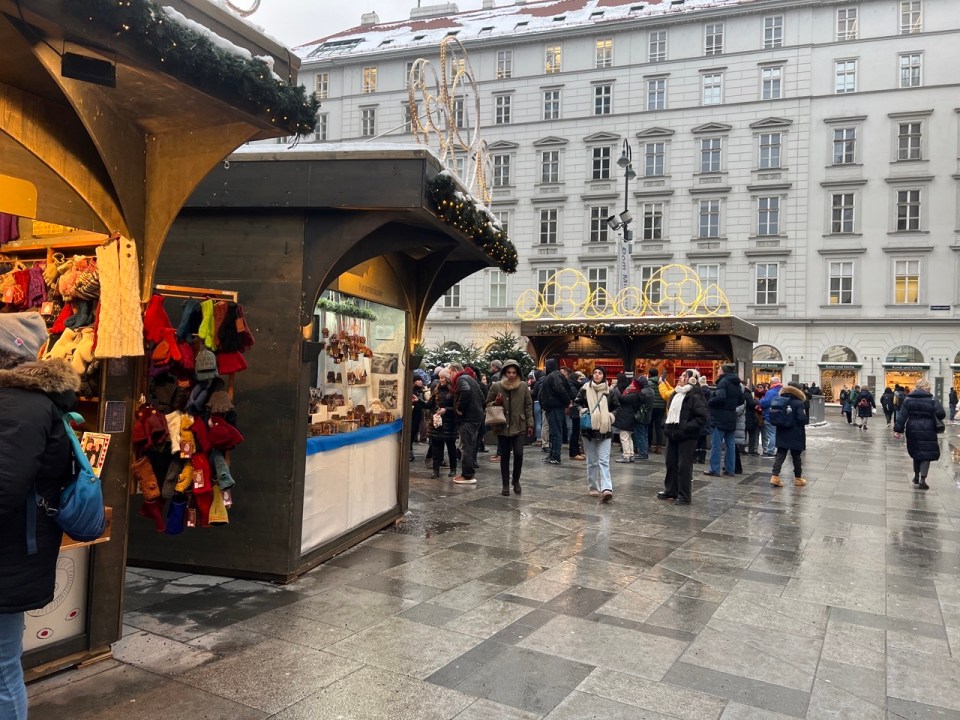 marché de Noël Stephansdom à Vienne Autriche