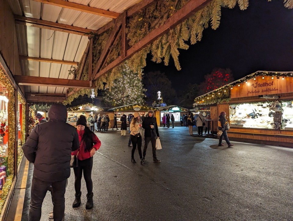 marché de Noël Rathaus à Vienne Autriche