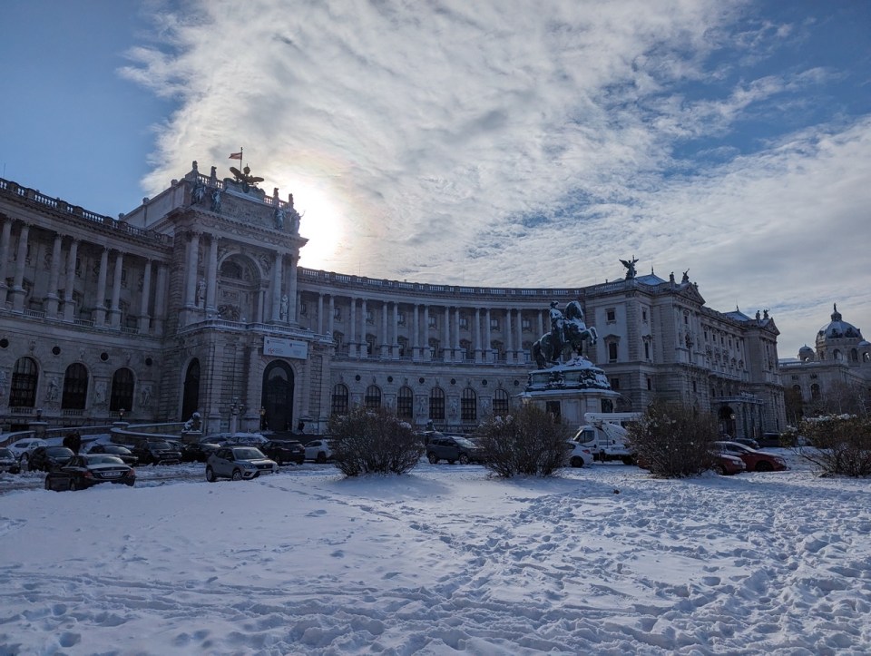 Heldenplatz, lieu historique de Vienne