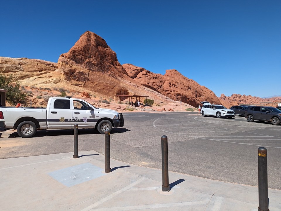 pique nique Valley of Fire state park