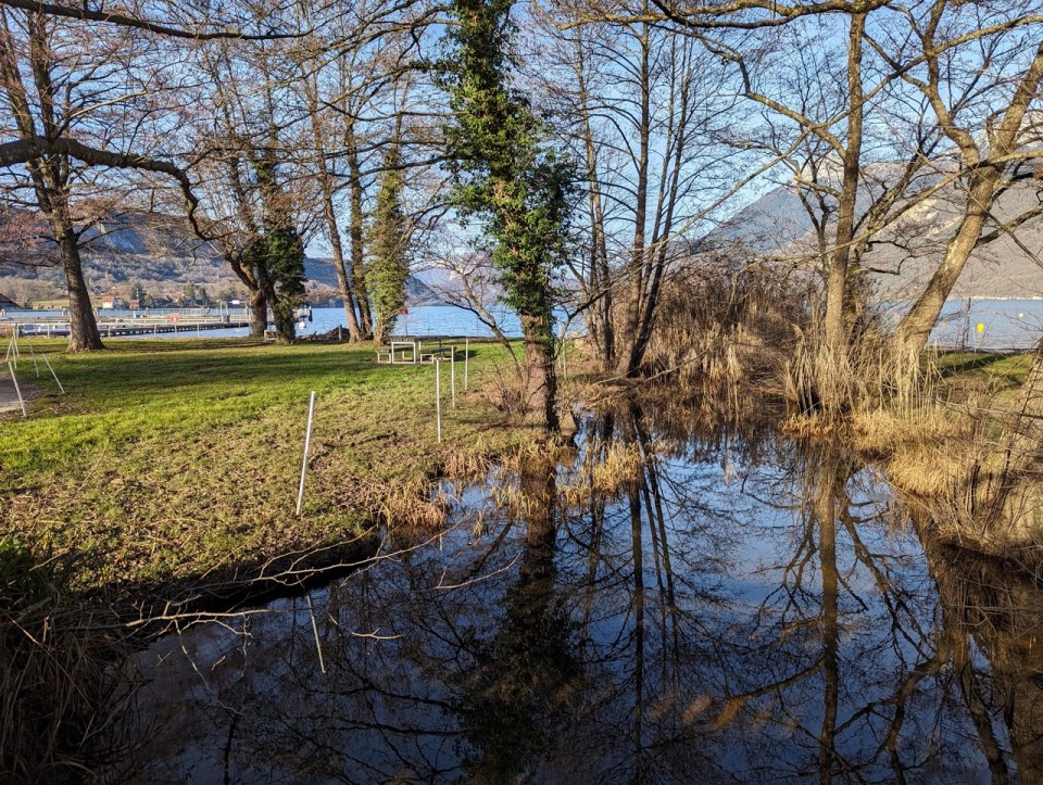 réserve naturelle autour du lac d'Annecy