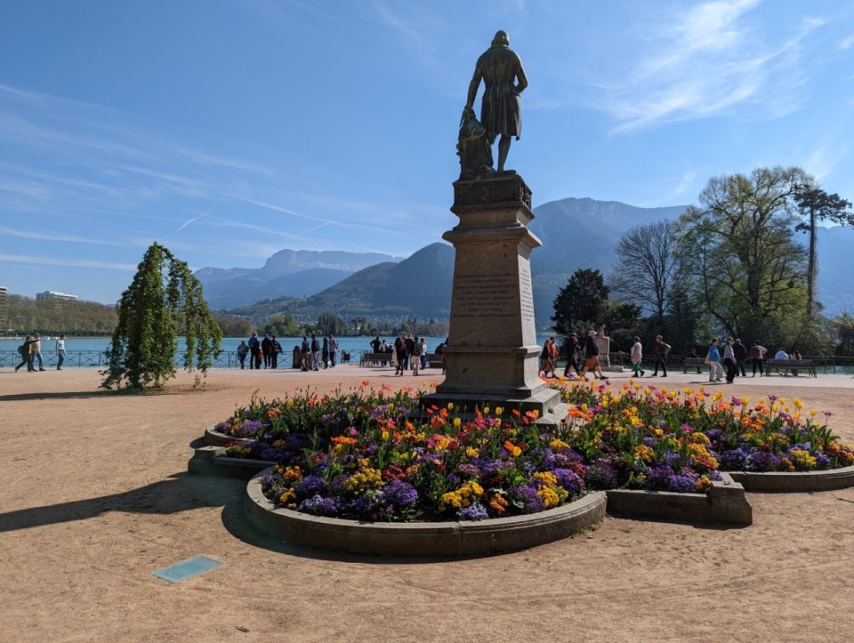 visiter les jardins de l'Europe à Annecy