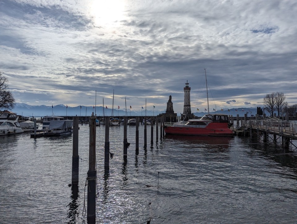 Lindau au bord du lac de Constance