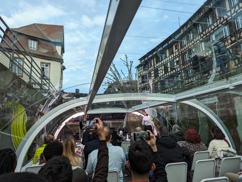 croisière sur l'Ill à Strasbourg 