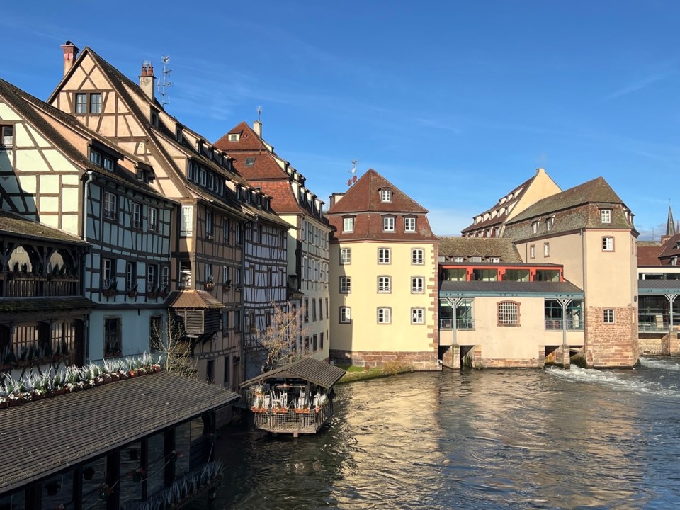 quartier de la  Petite France à Strasbourg