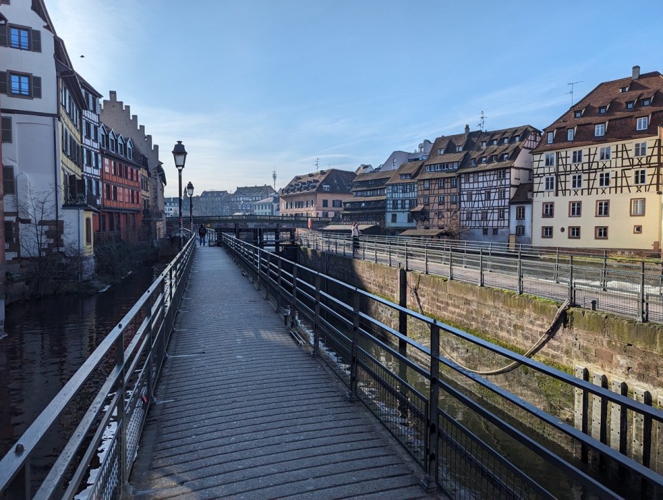 quartier de la  Petite France à Strasbourg