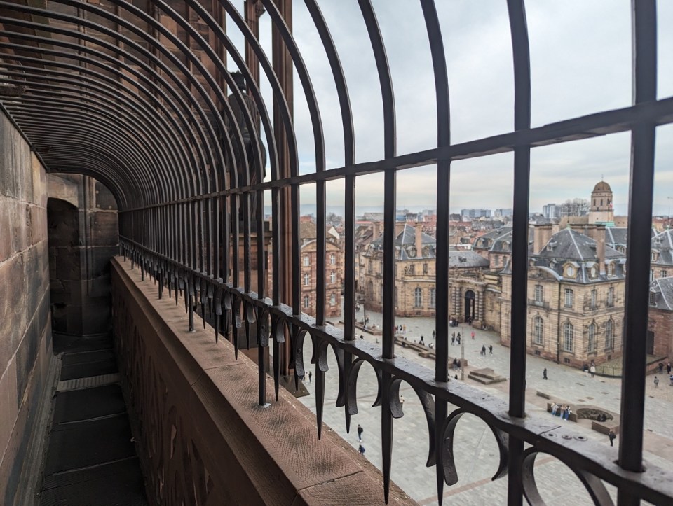 sommet cathédrale Notre Dame de Strasbourg