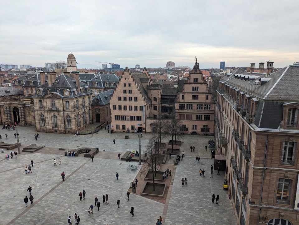 sommet cathédrale Notre Dame de Strasbourg