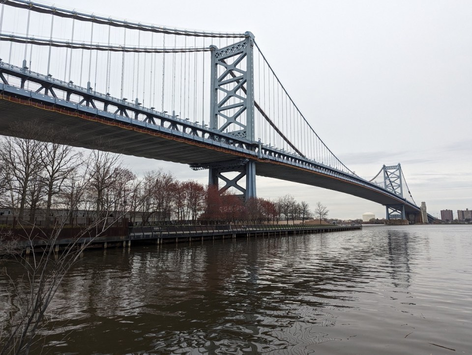 Franklin Bridge à Philadelphie