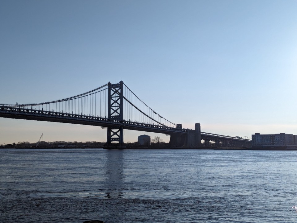 Franklin Bridge à Philadelphie