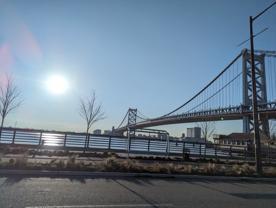 Franklin Bridge à Philadelphie