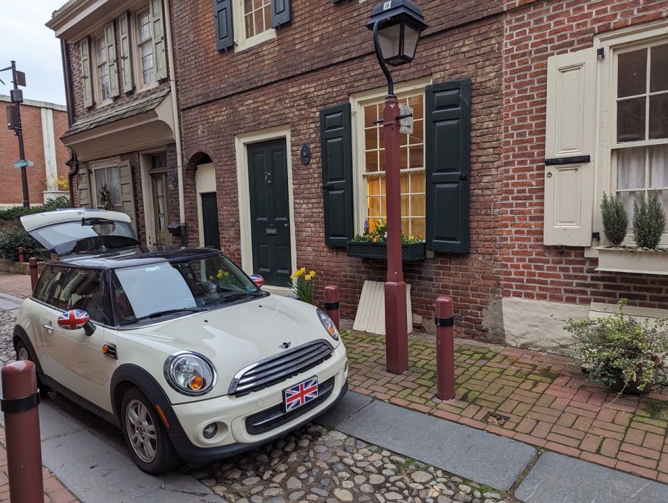 Elfreth's Alley à Philadelphie 