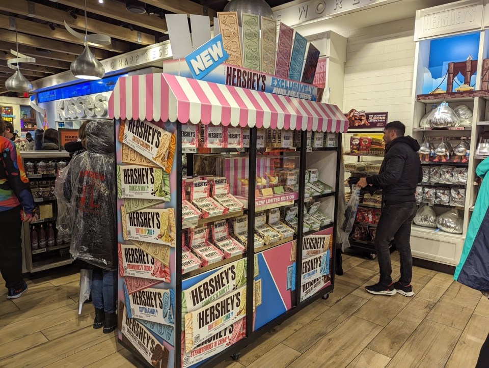 boutique Hershey's à New York