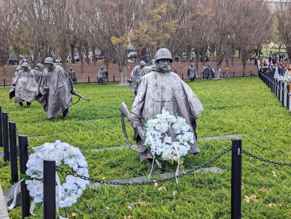 Mémorial de la guerre de Corée à Washington