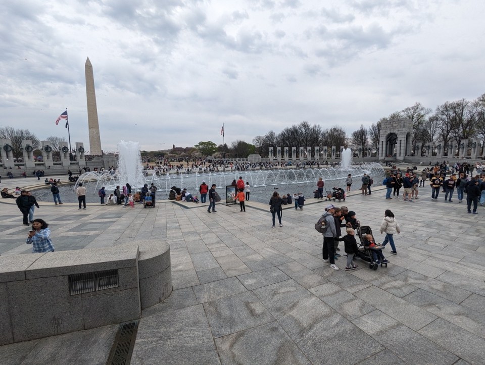 Mémorial de la Seconde Guerre mondiale à Washington
