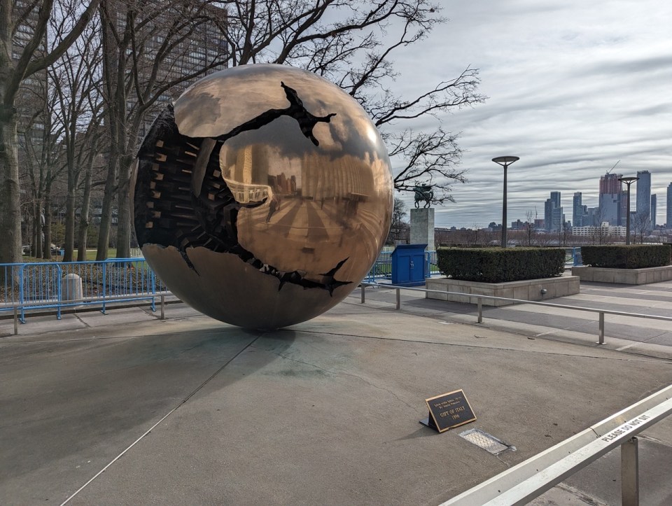 visite de l'ONU à New York