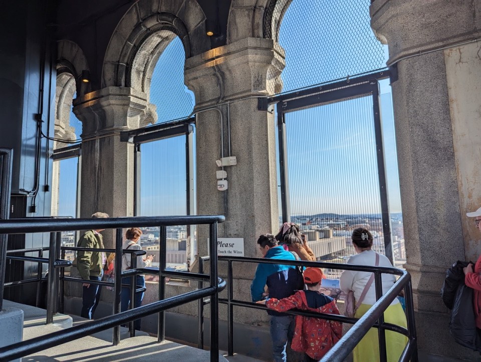 Tour de l'horloge de la Old Post Office de Washington D.C