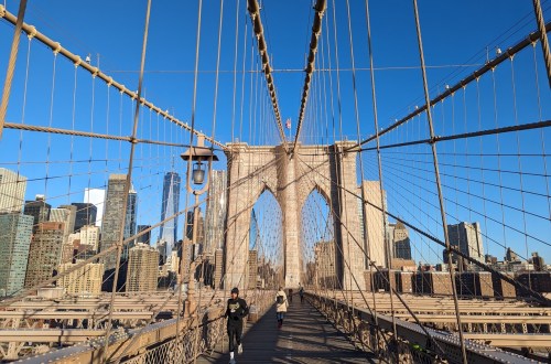 traverser le Brooklyn Bridge