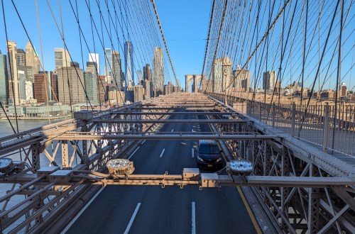 traverser le Brooklyn Bridge