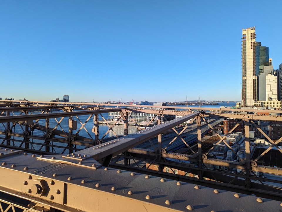 traverser le Brooklyn Bridge