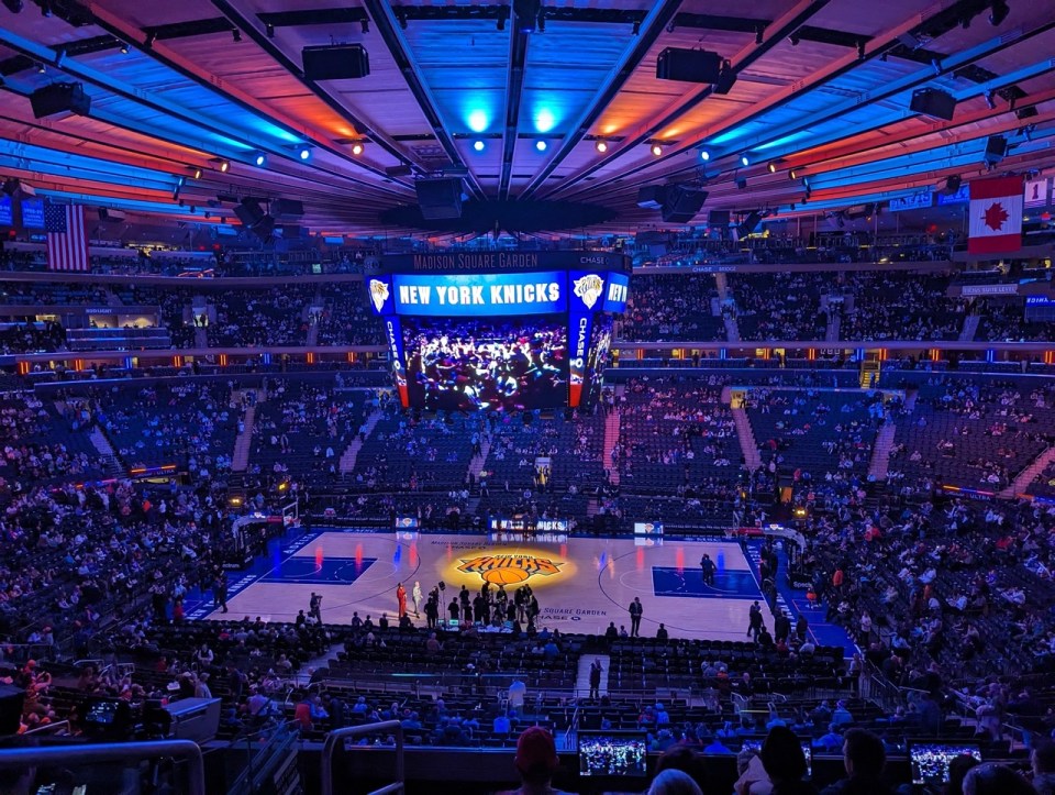 Match NBA à New York 