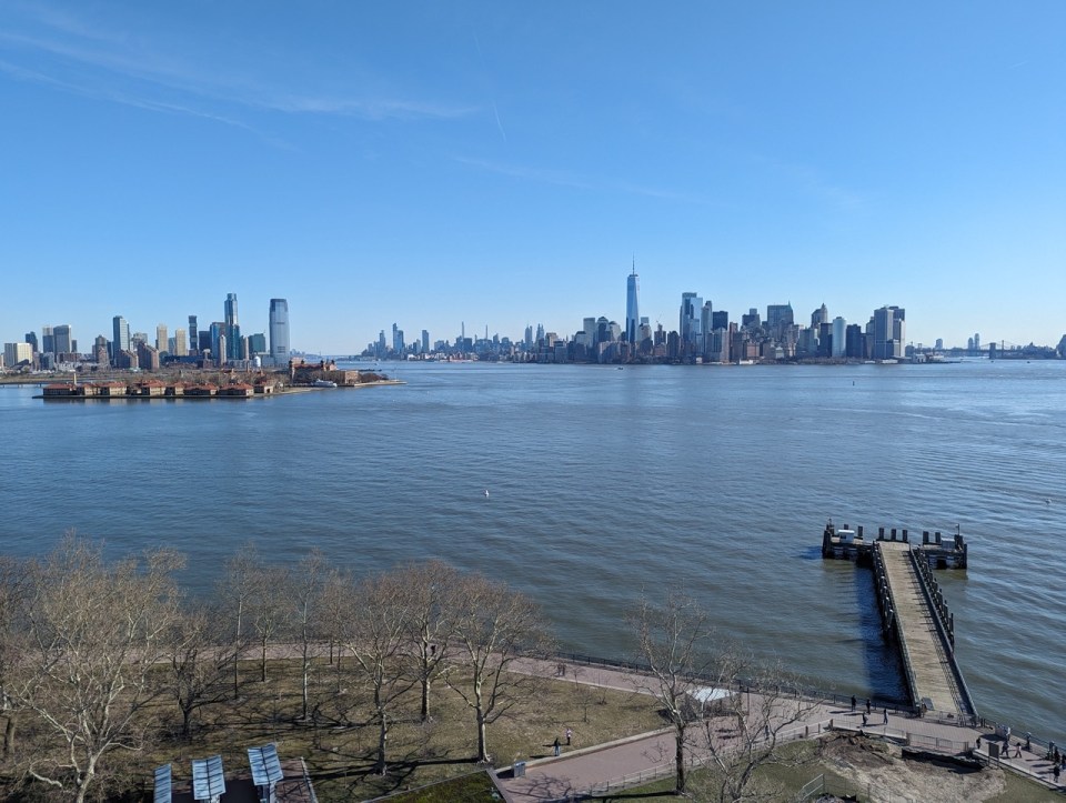 piédestal de la Statue de la Liberté à New York