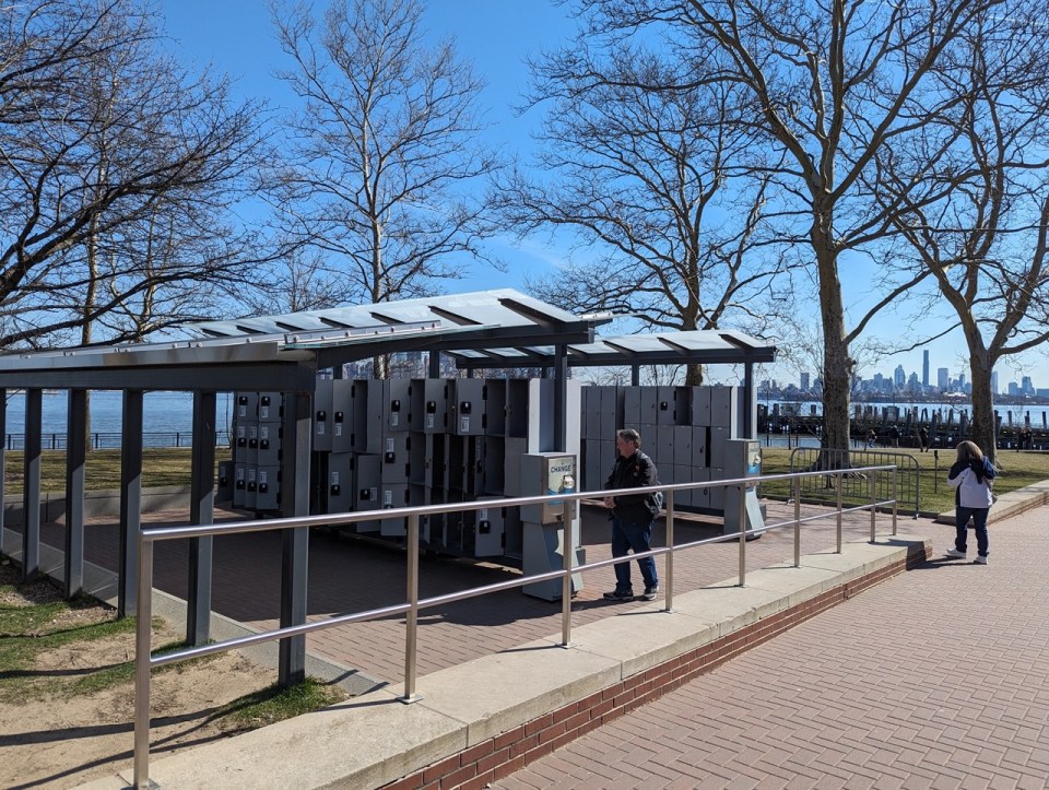 piédestal de la Statue de la Liberté à New York
