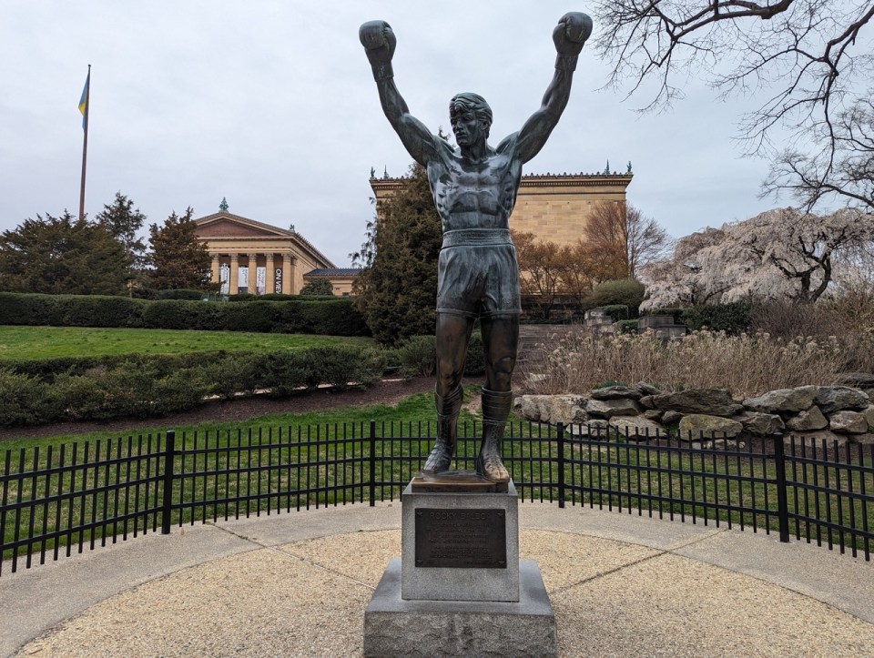 Statue de Rocky à Philadelphie 